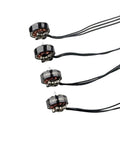 4-pack 1404 brushless drone motors with 1.5mm shaft KV2750 KV3500 KV4800 fits freestyle micro FPV drones, lightweight design