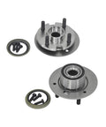 Front Wheel Hub and Bearing Assembly Set for Chrysler Daytona 90 88-84 E Class 84-83, Dodge 600 88-84, Aries 89-84, Plymouth Acclaim 90-89