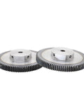 1M 120T Spur Gear For Precision Transmission, Beefy Low Carbon Steel Motor Gear With 8 10 Or 12mm Bore, 120 Teeth And 20 Degree