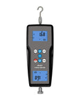 Digital Force Gauge Push Pull Meter With Data Memory Three Measurement Units N Kg Lb Force Range 100 Kgf 980 N 220 Lbf Resolution 0.01 Kgf 0.1 N 0.1 Lbf Built Tough High Precision Force Tester For DIY Lab And Shop, front view