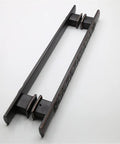 Dope Black Antique Glass Knob Door Handle And Barn Pull For Wood Doors Closets Cabinets And Drawers European Style
