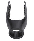 Black ABS electric scooter front fork cover, protective shell guard replacement for easy install, impact protection shield