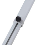 Aluminum Alloy Heavy Duty Telescoping Table Leg 1000mm Height Adjustable Detachable Folding Leg with stepless adjustment knob close-up