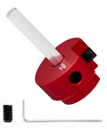 Red 1-1/2 Inch PVC Pipe Reamer And Fitting Saver For SCH40 ABS CPVC Pipes, DIY friendly, with Allen wrench and drill fitment