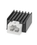 Voltage regulator from All In One ATV Ignition Coil Kit With 5 Pin AC CDI Box, Voltage Regulator Rectifier, Solenoid Relay, Spark Plug, And Fuel Filter
