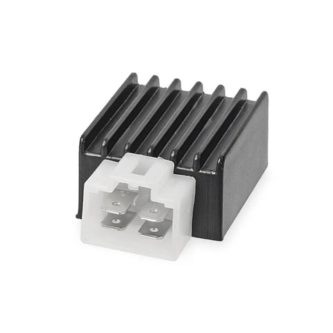 Voltage regulator from All In One ATV Ignition Coil Kit With 5 Pin AC CDI Box, Voltage Regulator Rectifier, Solenoid Relay, Spark Plug, And Fuel Filter