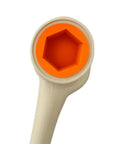 Upgraded 12 Foot Skeleton Shoulder Insert With Hex Nut Design showing orange hexagonal connector detail