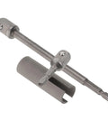 Must-Have Stainless Steel Trailer Jack Drill Adapter shown with hex drive and connector for RV leveling and trailer jacks.