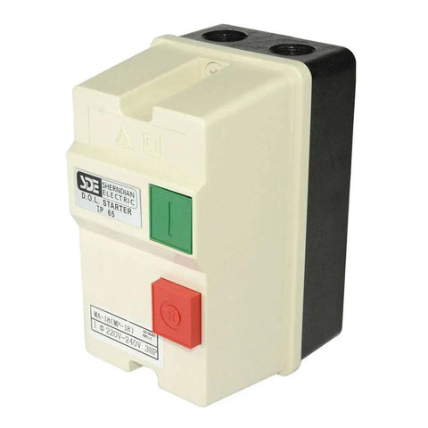Heavy Duty 1 Phase Magnetic Switch 220 240 Volt 3 HP 18 26 Amp with Overload Protection Dust and Water Resistant 