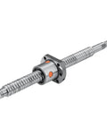 20mm Ball Screw Rod With 5mm Lead And 10mm Lead End Machined, Includes Single Ball Nut For Engraver, Milling And Router CNC Machines, 1000mm Length