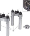 Low Trailer Hub Puller Kit 15 Piece Tool Set For Bearing Removal And Press Out 225mm Hubs With 10 Screws V3750 Compatible