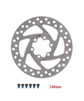 140mm Brake Disc For Electric Scooters Compatible With M4 Speedway 4 Zero 10X Ninebot F20 F30 F40 Front Or Rear Replacement 6 Hole Mount