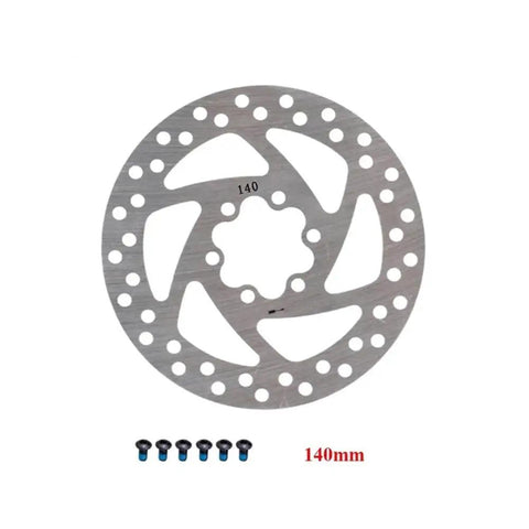 140mm Brake Disc For Electric Scooters Compatible With M4 Speedway 4 Zero 10X Ninebot F20 F30 F40 Front Or Rear Replacement 6 Hole Mount