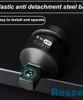 Close-up of 2 Pack Impact Socket Adapter And Reducer Set 1/2 To 3/8 Drive Square Adapter with elastic steel ball.