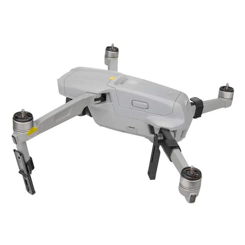 Foldable Extension Landing Gear For DJI Air 2S And Mavic Air 2 Drones, Gimbal Safe Takeoffs And Landings, attached to drone arms