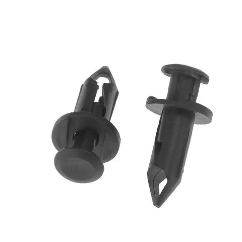 Black fender clips from Honda Rancher Foreman Rubicon Rincon TRX680 TRX650 Fender Clips Replacement 50 Pack Body Rivets ATV UTV Fasteners