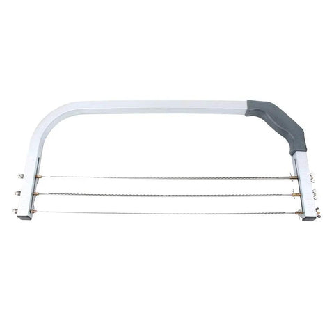Adjustable Cake Leveler And Wire Slicer For Even Layer Cakes Pro Grade Stainless Steel Cutter Easy Grip Bake Tool product