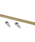 29 Inch Panhard Bar Kit For Racing With Chromoly Swedged Tube Three Quarter Inch Ends And Adjustable Length Featuring Right Hand And Left Hand Threads Beefed Up For IMCA Modified And Sport Mod Cars, chromoly tube and rod ends