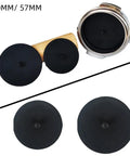 Backflush Rubber Disk Set For Espresso Machines 50mm Or 57mm Deep Group Head Cleaning For Home Barista Use 2 Pack Blind Disks