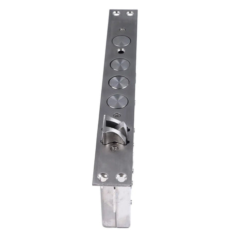 Skip The Keys With This Smart Fingerprint Door Lock Cylinder Crafted From Heavy Duty 304 Stainless Steel Mortise Deadbolt close-up view