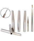 Premium Heat Shrink Tool Holder Extension Rod For St12 Lathe Machine Parts. Durable steel build with various sizes and designs.