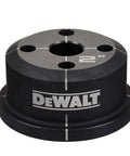 2-inch punch from DeWalt One Half Inch To Two Inch Knockout Set For Electrical Boxes With Durable Punches And Quick Change Bushings.