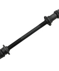 Heavy Duty 180mm 3/8 Inch Rear Bike Axle Replacement for Most Hubs, 26 TPI, Conical Lock Nut Washer Kit