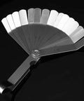 Stainless Steel Curved Feeler Gauge For Welding Gap Size Measurement And Slot Size Inspecting Tool Rust Resistant Pro Grade