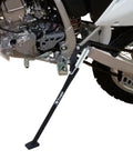 CRF150R Kickstand For Dirt Bike Side Stand Lightweight 6061 Aluminum With Large Footpad For 2007 To 2021 Model Compatibility installed