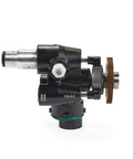 Corded TC Pro Triax Replacement Pump For 17P185 Heavy Duty Easy Install Sprayer Part, side view showing gears and nozzle