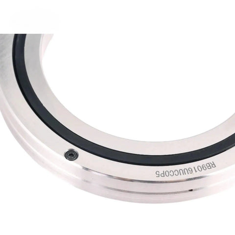 Top Shelf 30x55x10mm Crossed Roller Bearing Rb3010 fully sealed steel alloy with black rubber seal detail.