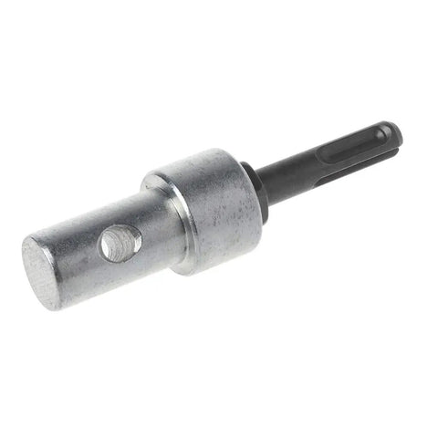 Round Pit Slot Drill Bit Adapter For Electric Drill Converts To Earth Auger Steel Construction Exchangeable 2 Pit System