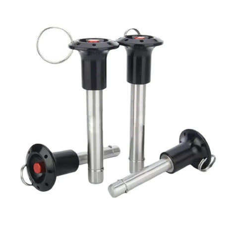 Heavy Duty Stainless Steel Quick Release Pin With Pawl Lock And Ball Stud Fastener For Gym Gear Mechanical Parts Snap Rings Rock Solid Grip No Sweat Swaps That Lock In Tight Every Single Time