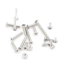 260 Piece Metric M2.5 Stainless Steel Phillips Flat Head Screws With Hex Nuts Assortment Kit for electronics and DIY projects