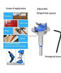 Amazon Forstner drill bits set, 5 pcs, adjustable wood auger bits with storage box and hex wrench