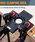 Cabinet Hinge Jig With Drawer Front Installation Clamps Kit DIY Friendly For Concealed Hinges 35mm Forstner Bit Included