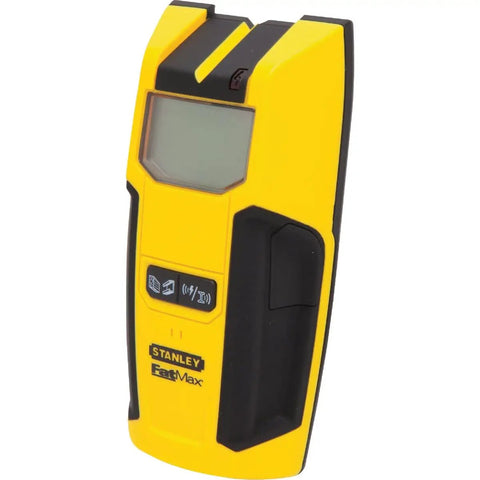 Heavy Duty Digital Stud Finder With Deep Scan Wall Scanner And Auto Calibrating Design Featuring Large Backlit LCD Display Plus AC Shock Warning One Pass Center Locate Making It Hella Reliable For Busy DIY Renovations