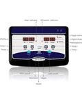 Control panel of Pro Grade Slick Wash Industrial Ultrasonic Cleaner With Smart Digital Timer for precise settings.
