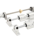 Beefed Up Linear Motion Kit With Guide Rod Shafts T8x8 Lead Screw SC8UU Bearing Blocks
