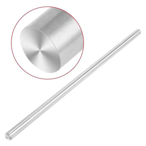 Pro Grade Heavy Duty Linear Drive Shaft Chrome Plated Carbon Steel Ultra Smooth Drop Dead Precise Optical Axis Rod For Cnc Machinery And Plant Automation 15Mm X 500Mm showing polished surface and rounded end