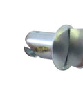 Heavy Duty Quarter Turn Tool With Comfort Grip Handle And Precision Contoured Blade designed to pop off fasteners, showing blade tip detail.