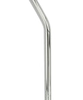 Lay Back Steel Seatpost Without Support Chrome Finish for 22.2mm Bikes, Durable No Nonsense Seat Post, Smooth Ride, Easy Install, Classic Chrome