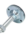4 Adjustable Leveling Feet M12 Swivel Levelers For Heavy Duty Gear, Stainless Steel, Easy Install, Height And Angle Adjustable Legs For Home, Office, Restaurant, Workshop, And Industrial Use, close-up