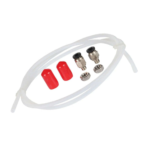 Filament Dryer Box Tubing Set for 3D Printers With Secure Quick Connects And Sealing Caps Easy Install Keeps Filament Feeding Smooth