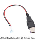 Usb Male To XH2.54 2P Terminal Cable For Power And Signal Transmission In Projects 2 Core Power Supply Wire Built For Prototyping Makers And Electronics Builds, 22cm