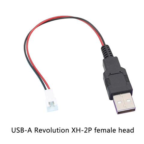 Usb Male To XH2.54 2P Terminal Cable For Power And Signal Transmission In Projects 2 Core Power Supply Wire Built For Prototyping Makers And Electronics Builds, 22cm