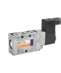 Heavy Duty DC24V Solenoid Valve For Pneumatic Components Works With Air Tools And Hydraulic Systems Fits MFH5 Models