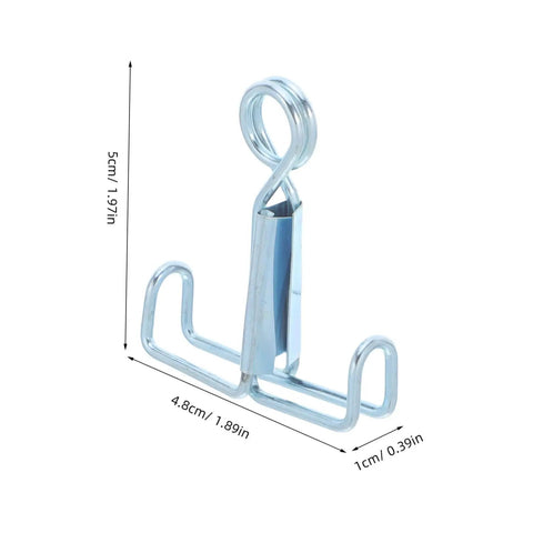 Laboratory 25 Piece Flat Jaw Spring Clamp Set For Flexible Latex Tubes Rubber Hose Water Stop Clip Secure Flow Control Tool