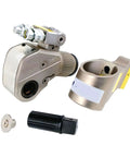 Adjustable Hydraulic Torque Wrench With Two Point Five Inch Square Drive And Precision Aluminum Build For Heavy Duty Industrial Fastening components
