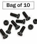 Top Shelf Ten Pack Number Six Forty Eight By One Quarter Inch Countersunk Torx Gunsmith Screws For Ruger Ten Twenty Two Rifles in a bag of 10.
